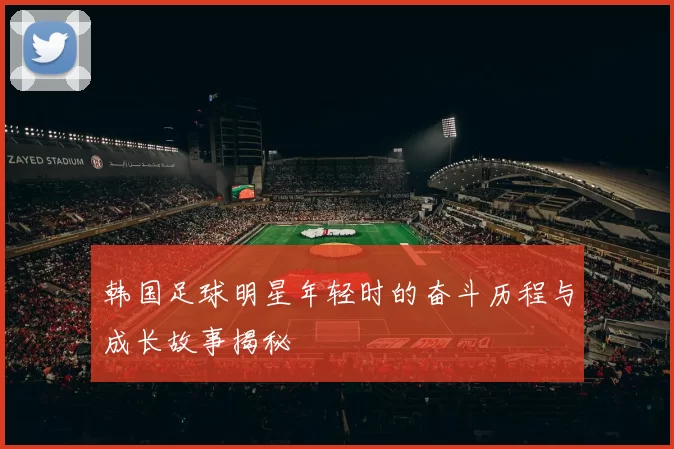 韩国足球明星年轻时的奋斗历程与成长故事揭秘