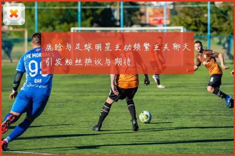 鹿晗与足球明星互动频繁互关聊天引发粉丝热议与期待