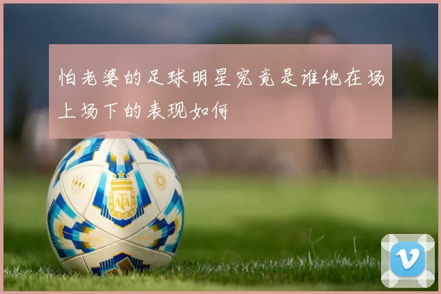 怕老婆的足球明星究竟是谁他在场上场下的表现如何